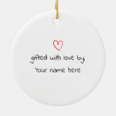 Namaste Yoga Posen Lehrer mit Schülern Ornament (Hinten)