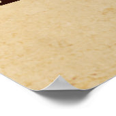 Namaste Yoga Poster (Ecke)