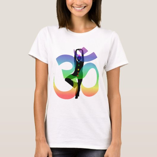 Namaste Yoga-Shirt T-Shirt (Vorderseite)