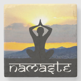 Namaste, Yoga Sunrise, Untersetzer