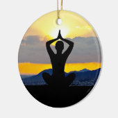 Namaste, Yoga Sunrise, Weihnachtsschmuck (Links)