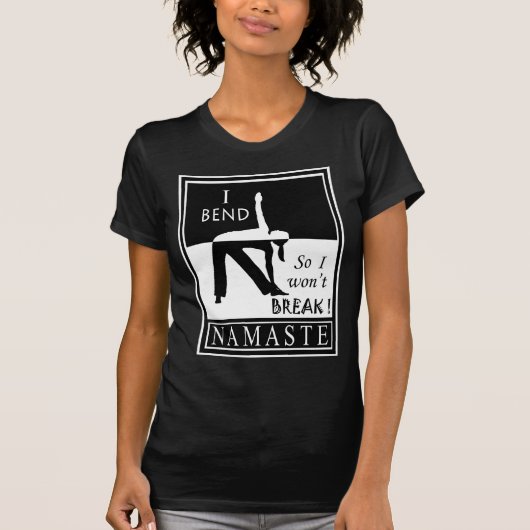 Namaste Yoga T - Shirt (Vorderseite)