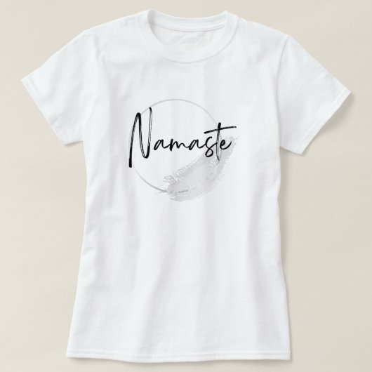 Namaste Yoga-T - Shirt (Design vorne)