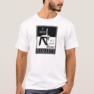 Namaste Yoga T-Shirts für Damen, Frauen und Mädche