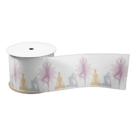 Namaste, Yoga, Yogi, Frauen, Chakra, Chi, spiritue Satinband
