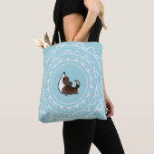 Namaste YogaBrindle Corgi-Taschen-Tasche Tasche (Von Nahem)