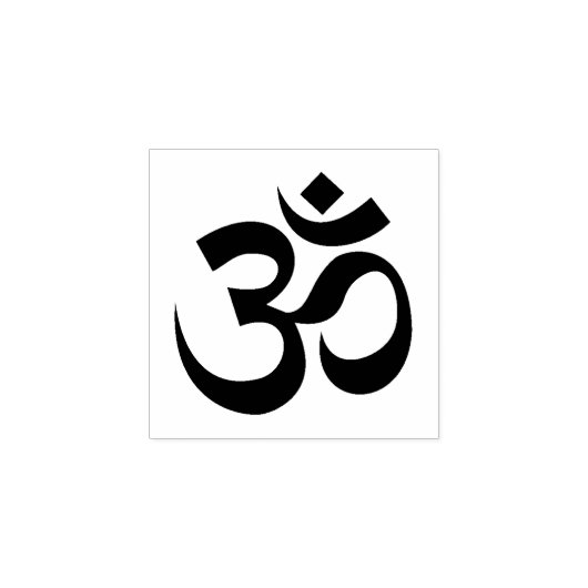 Namaste-Zeichen Gummistempel (Prägung)