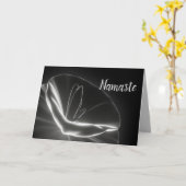 Namaste Zitat Danke, dass Sie die Lotus-Blume best Karte (Gelbe Blume)