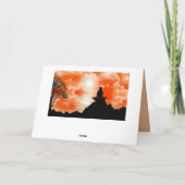 Namaste Zitat Danke Yoga Meditation Zen Karte (Rückseite)