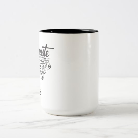Namaste Zweifarbige Tasse (Mittel)