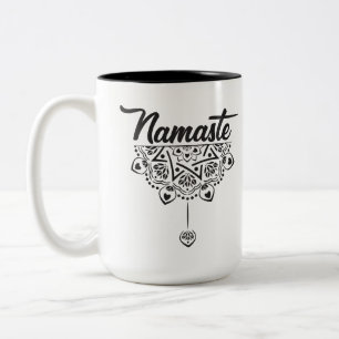 Namaste Zweifarbige Tasse
