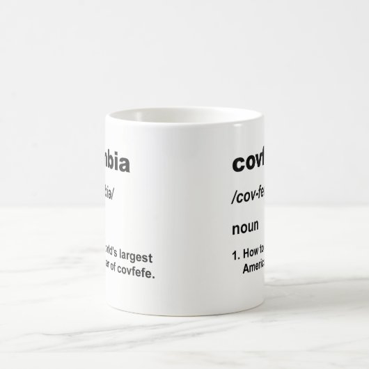 Nambia und covfefe kaffeetasse (Mittel)