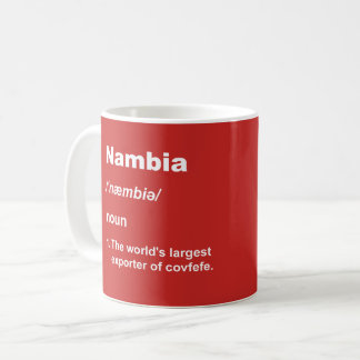 Nambia und covfefe kaffeetasse