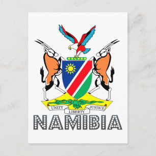 Nambian Emblem Postkarte