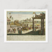 Namchas Platz in Lahore, mit dem goldenen Thron Postkarte (Vorderseite)