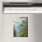 Namdapha National Park India Travel Magnet (In Situ (Geschirrspüler))