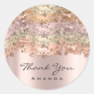 Name 16. Bridal Rose Glitzer Online Shop Runder Aufkleber
