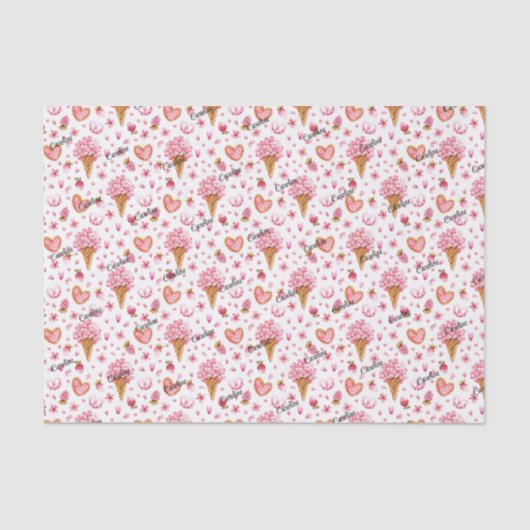 Name, (3) Gewebepapierblätter, Hydrangea-Blume Seidenpapier (Vorderseite)