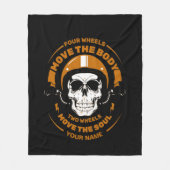 Name 4 RÄDER bewegen Gehäuse 2 Soule bewegen Fleecedecke (Vorderseite)