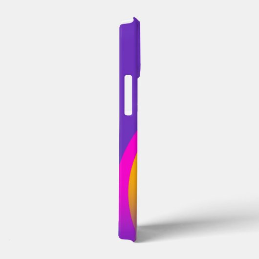 Name (5 Buchstaben) Regenbogenindigo lila Telefonz Case-Mate iPhone Hülle (Rückseite / Rechts)