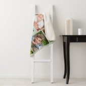 Name 8 für die Monogramm-Reihe "Collage Sage Green Sherpadecke (Beispiel)