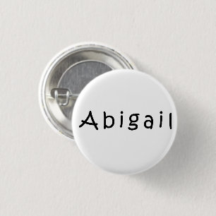 Name Abigail Button