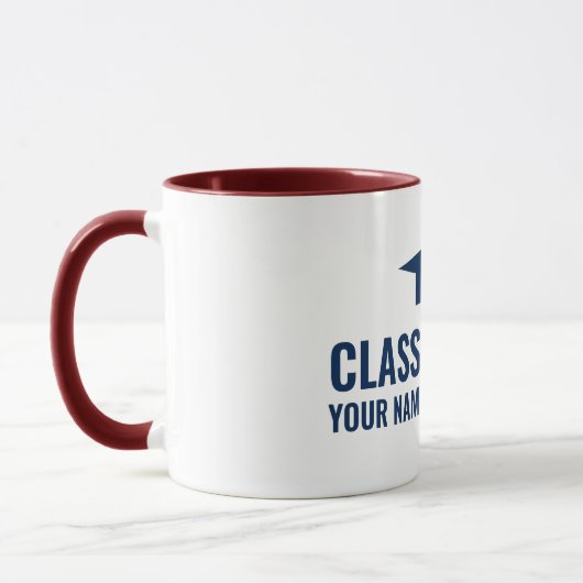 Name Abschluss Kaffeemaschine Tasse (Links)