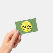 Name-Abzeichen für Tennisspieler und -trainer Ausweis (Handheld)