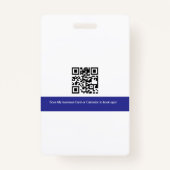 Name Abzeichen Grundversicherung oder reales Anwes Ausweis (Rückseite)