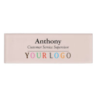 Name Abzeichen Magnet Custom Logo Mitarbeiter Groß