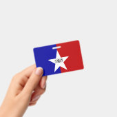 Name Abzeichen mit der Flagge San Antonio Stadt Ausweis (Handheld)