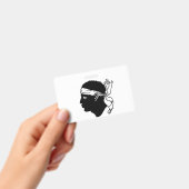 Name Abzeichen mit der Flagge von Korsika, Frankre Ausweis (Handheld)