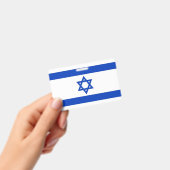 Name Abzeichen mit israelischer Flagge Ausweis (Handheld)