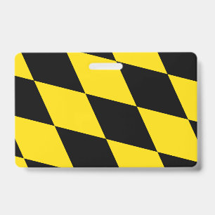 Name Abzeichen mit Münchner Flagge Ausweis