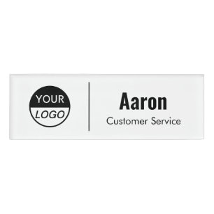 Name Abzeichen   Mitarbeiter des Magnet-Logos Namenschild