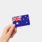 Name Abzeichen unter der Flagge Australiens Ausweis (Handheld)