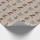 Name Age Foto Nur ein Mädchen, das Pferde Lieben Geschenkpapier (Ecke)