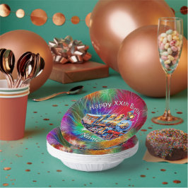 Name Age hinzufügen, Dampfzug Geburtstagspartei hi Pappteller