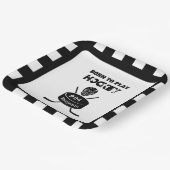 Name Age oder Jersey Number Hockey Sport Pappteller (Gewinkelt)