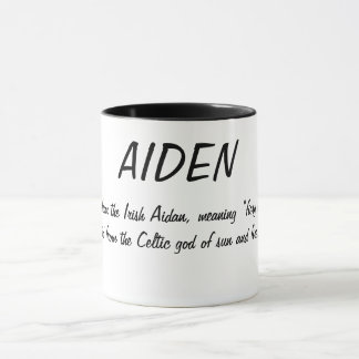 Name Aiden Tasse