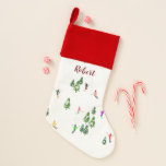 Name Alpine Skier Skifahren Winterbaum Weihnachtsstrumpf<br><div class="desc">Cooles Wintermotiv-Design mit Skifahrern, die Skipisten zwischen schneebedeckten Tannenbäumen in den Alpen abfahren. Freeride-Skifahrer tragen farbenfrohe Vintage Retroski-Anzüge und fahren mit Skiern auf weißem, schneebedecktem Bergland abwärts. Wunderschönes Wintersportspendengeschenk für Skifahrer in Ihrem Kreis von Freunden, Kollegen oder Familie. Whimsical Skier Kunstwerk Illustration Design. Skifahrer Ski Wohngestaltung, Skiteam, Skicoach Geschenk. Skifahrer...</div>