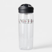 Name Amelia Trinkflasche (Vorderseite)