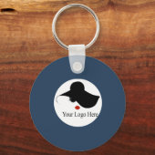 Name and Logo Nautical Schlüsselanhänger (Rückseite)