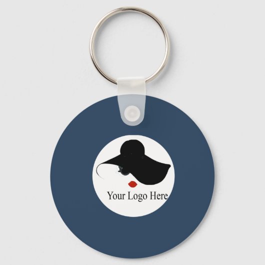 Name and Logo Nautical Schlüsselanhänger (Rückseite)