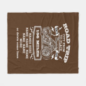Name ändern Alle Text Road Trip 20XX Motorrad hinz Fleecedecke (Vorderseite (Horizontal))