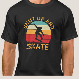 Name ändern ALLE Textausgabe hinzufügen und Skate- T-Shirt