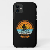 Name ändern Alle TextMountainbike hinzufügen Case-Mate iPhone Hülle (Rückseite)