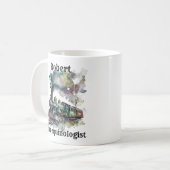 Name ändern ALLER Text hinzufügen, Ferroequinologe Kaffeetasse (Vorderseite Links)