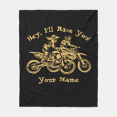 Name ändern Alles Text hinzufügen Hey, ich werde d Fleecedecke (Vorderseite)