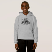 Name ändern Alles Text hinzufügen Hey, ich werde d Hoodie (Vorne ganz)